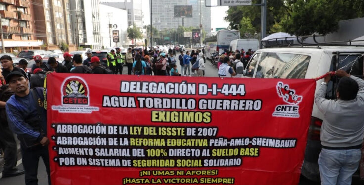 CNTE: propuesta del gobierno federal fue mediática; no la recibimos de manera oficial
