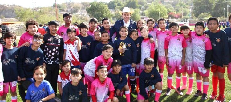 Gobernador Durazo abre puertas al futbol profesional con visorías para jóvenes sonorenses