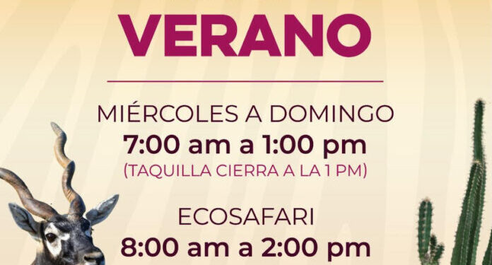 Ajustan horario de atención del Centro Ecológico