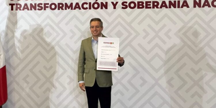 Omar del Valle se registra por el PVEM como aspirante a la candidatura de Morena al Gobierno de Sonora