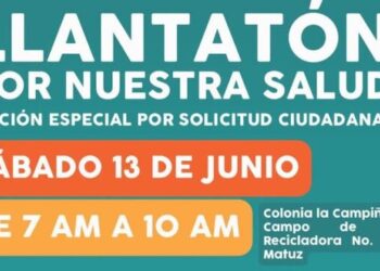 Invita Gobierno de Hermosillo a participar en jornada de “Llantatón por nuestra salud” en La Campiña