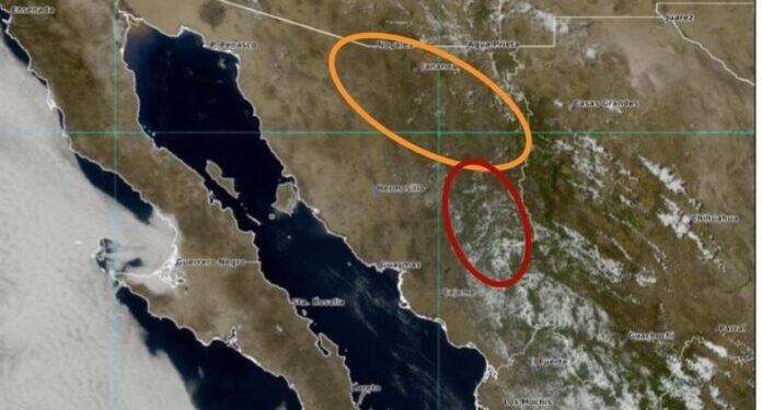 Se esperan tormentas por la tarde en poco más de 10 municipios de Sonora