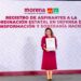 Se registra Lorenia Valles para la Coordinación Estatal de los Comités de Defensa de la Transformación y la Soberanía Nacional