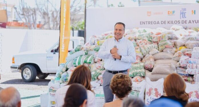 Beneficia Toño Astiazarán a 61 asociaciones altruistas con más de 6 toneladas de alimentos donados en las Fiestas del Pitic 2026