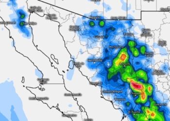 Continúa vigente potencial para la generación de tormentas en Sonora