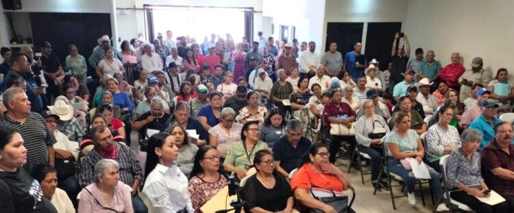 EN LA UGOCP EL RAN Y PROCURADURÍA AGRARIA, ENTREGAN TÍTULOS DE PROPIEDAD A EJIDATARIOS DE MUNICIPIOS DEL SUR DE SONORA.