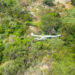 Avioneta con tres tripulantes se desploma en Pesquería, Nuevo León