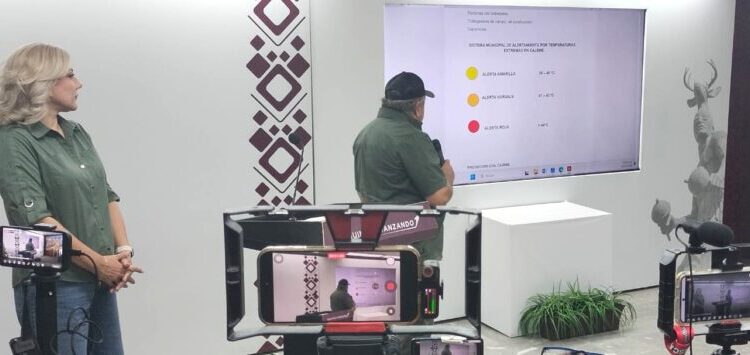 ESTABLECE PROTECCIÓN CIVIL MUNICIPAL PLAN DE SEMAFORIZACIÓN ANTE AUMENTO DE CALOR