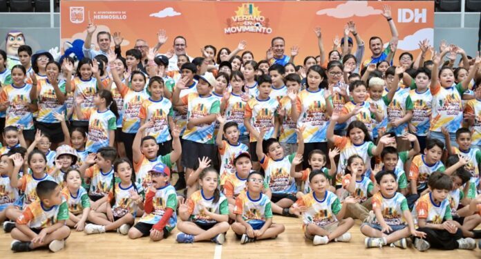 Apoya ‘Toño’ Astiazarán a más de 350 niñas y niños con campamento ‘Verano en Movimiento’