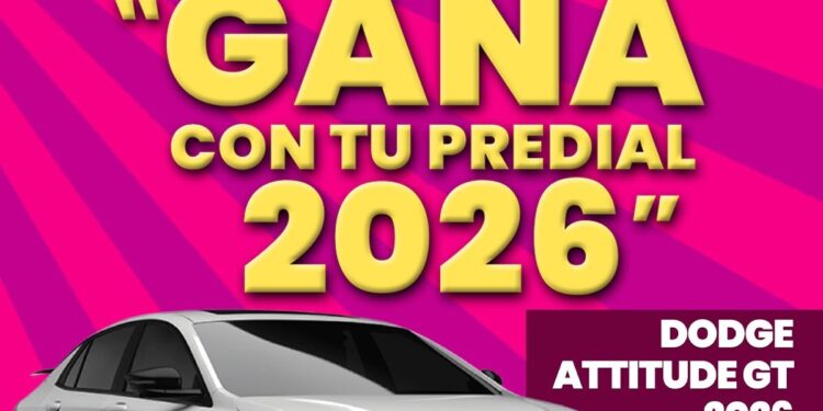 ¡Regresa “Gana con tu Predial 2026”!