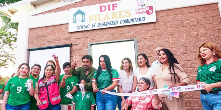 Inaugura Gobierno de Sonora Centros DIF Pilares en Etchojoa y Huatabampo