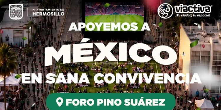 Todo listo en Foro Pino Suárez para el encuentro México-Inglaterra este domingo