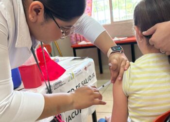 Salud Sonora fortalece la prevención del sarampión con vacunación