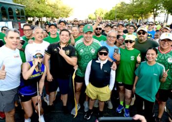 Celebra Toño Astiazarán exitoso Trote Amistoso rumbo al Maratón Internacional Hermosillo 2026