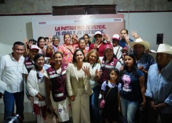 Unidad y participación ciudadana fortalecen la Cuarta Transformación en el sur de Sonora: Celida López