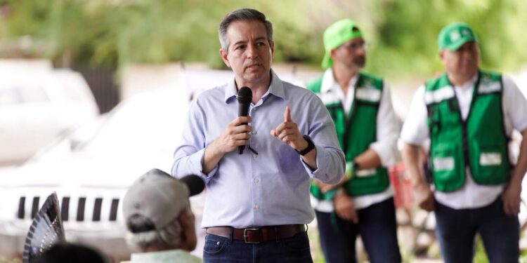Llenan ciudadanos las asambleas de la Transformación en el sur de Sonora con Omar Del Valle Colosio.