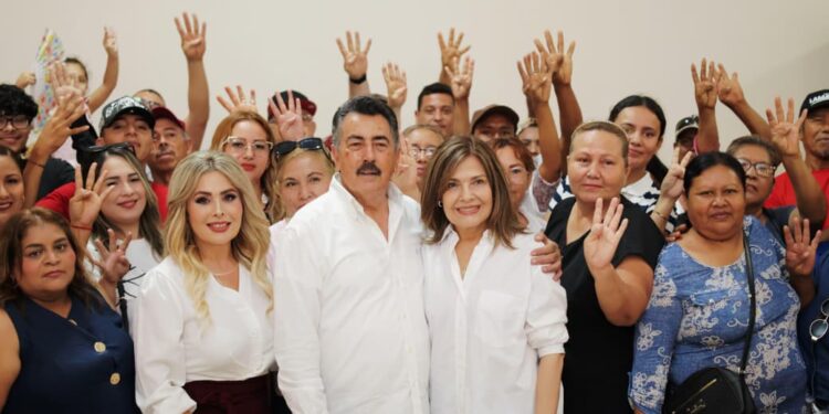 HUATABAMPO Y ETCHOJOA RESPALDAN LA CONTINUIDAD DE LA TRANSFORMACIÓN CON JAVIER LAMARQUE