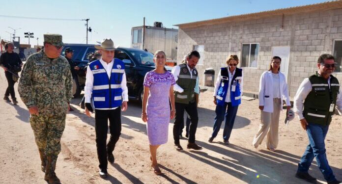 Supervisan Durazo y Sheinbaum nuevo Hospital del IMSS en SLRC; beneficiará a 128 mil personas