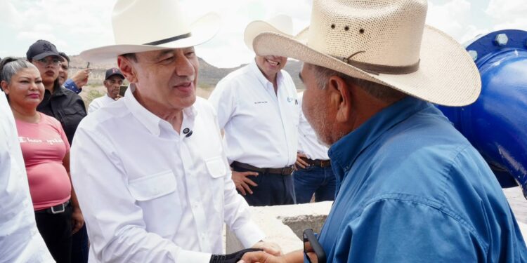 Después de dos décadas de espera, productores de Tesopobampo agradecen al gobernador Durazo por nuevo pozo