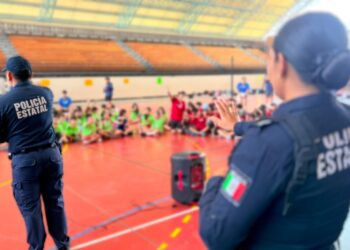 Policía Estatal promueve valores y la prevención de la violencia en campamentos de verano