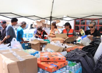 Apoya Gobierno de la Ciudad a familias damnificadas