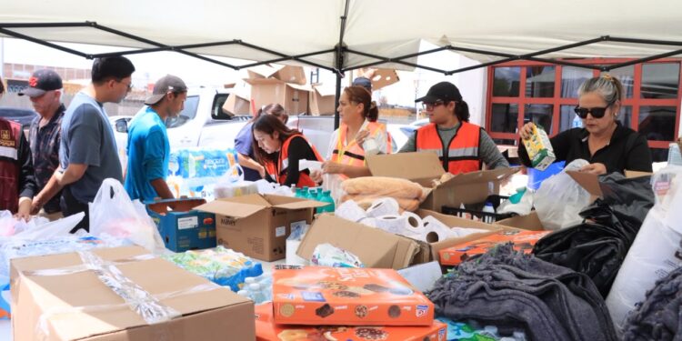Apoya Gobierno de la Ciudad a familias damnificadas