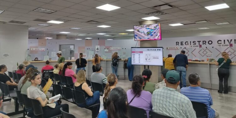 Gobierno de Sonora facilita la corrección gratuita de actas en beneficio de la ciudadanía