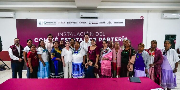 Instala Salud Sonora Comité Estatal de Partería para fortalecer la atención materna