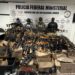 Asegura Mesa Estatal de Seguridad arsenal de alto poder en SLRC