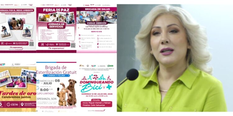 PROMUEVE GOBIERNO DE CAJEME BIENESTAR SOCIAL CON PROGRAMAS