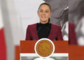 Sheinbaum abordó brevemente con Trump y Carney las negociaciones del T-MEC durante la final del Mundial 2026