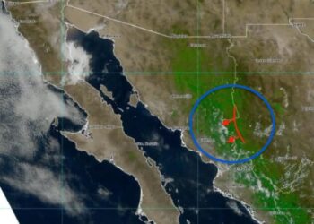 Potencial de chubascos y lluvias fuertes para la tarde-noche de hoy