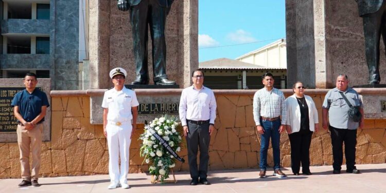 Conmemora Ayuntamiento de Guaymas 71 aniversario luctuoso de Adolfo de la Huerta