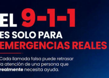 Refuerzan cultura del uso responsable del 9-1-1