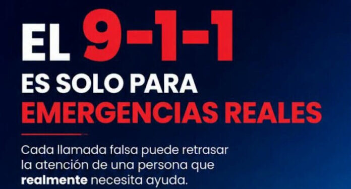 Refuerzan cultura del uso responsable del 9-1-1