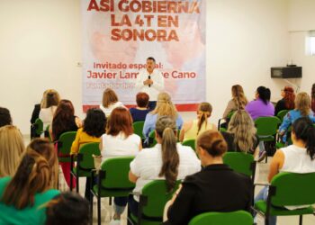 Javier Lamarque sostuvo un Diálogo de Mujeres Morenistas