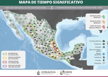 *Prevé CEPC ambiente muy caluroso y probabilidad de lluvias aisladas en zonas serranas de Sonora durante el fin de semana*