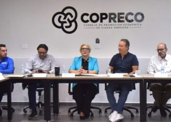 SE REÚNE ALCALDESA CON SECTOR EMPRESARIAL PARA IMPULSAR EL DESARROLLO ECONÓMICO DE CAJEME