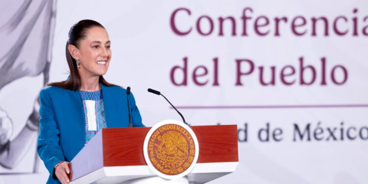 Combatir el tráfico de drogas en EU, exige Sheinbaum a la DEA