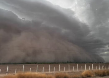 Sonora: tormenta de arena sorprende a habitantes de Hermosillo