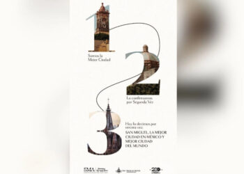 San Miguel de Allende hace historia: tres años consecutivos como la mejor ciudad del mundo