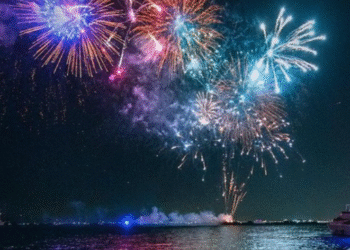 FUEGOS ARTIFICIALES DEL 4 DE JULIO IMPACTAN AVIÓN AL ATERRIZAR EN CHICAGO