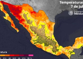 Se mantiene ambiente muy caluroso sobre todo Sonora