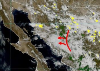 Se esperan tormentas en Guaymas, Empalme y 16 municipios más
