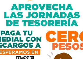 Tendrán contribuyentes nueva oportunidad para pagar predial con recargos a Cero Pesos