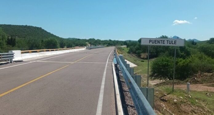 Alertan por presunto riesgo en puente ‘El Tule’ de la carretera estatal 85
