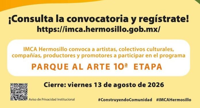 Invitan a formar parte de la décima edición de Parque al Arte