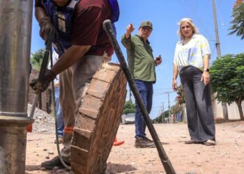 EN MARCHA PROGRAMA PERMANENTE DE MANTENIMIENTO DE RED DE DRENAJE Y AGUA POTABLE EN EL SAHUARO