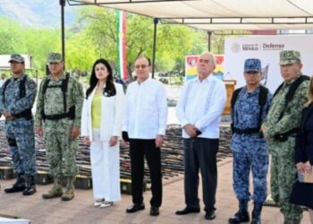 Refuerza Durazo acciones por la seguridad con destrucción de más de 900 armas aseguradas al crimen