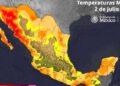 Se mantendrá hoy un ambiente seco y muy caluroso